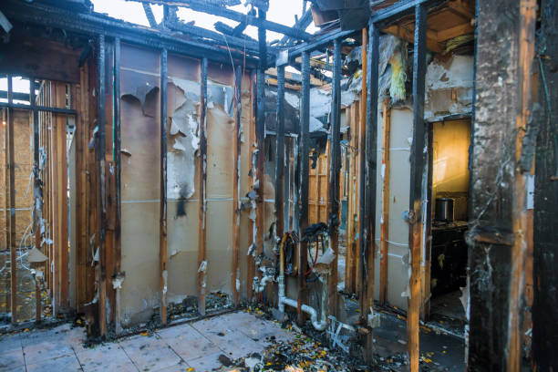 Professional Soot Cleanup technician working in Doylestown, OH